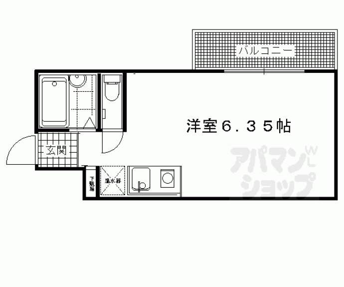 【アルカディア五条坂】間取