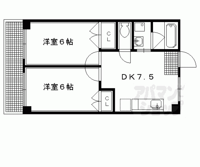 【カラコルム東山】間取