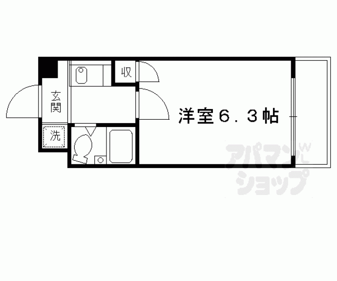 【ジュネス東山】間取