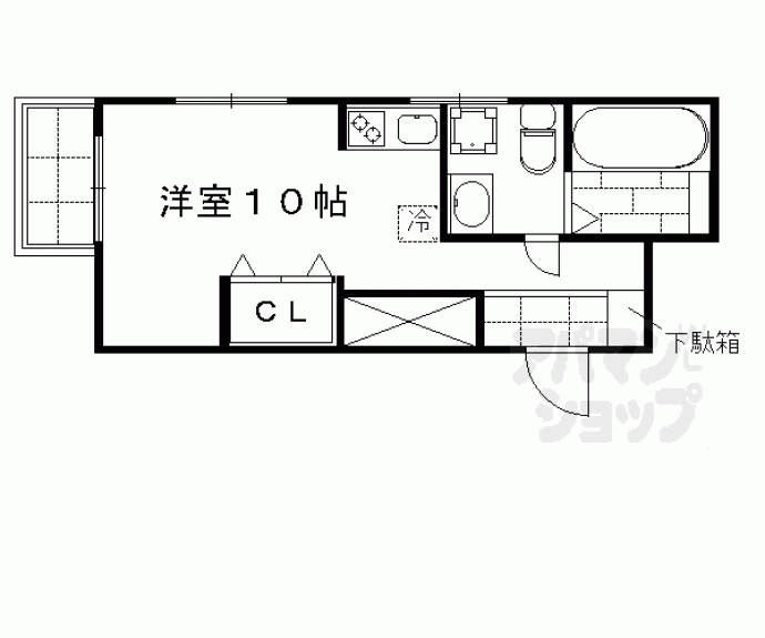 【京峰ビル】間取