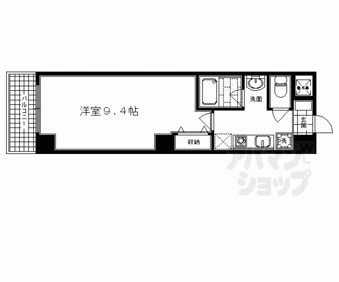 【フジテラス東山三条】間取