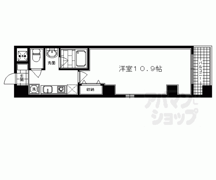 【フジテラス東山三条】間取