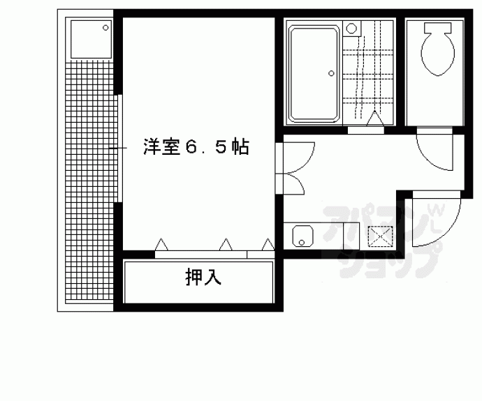 【シェモア白川】間取