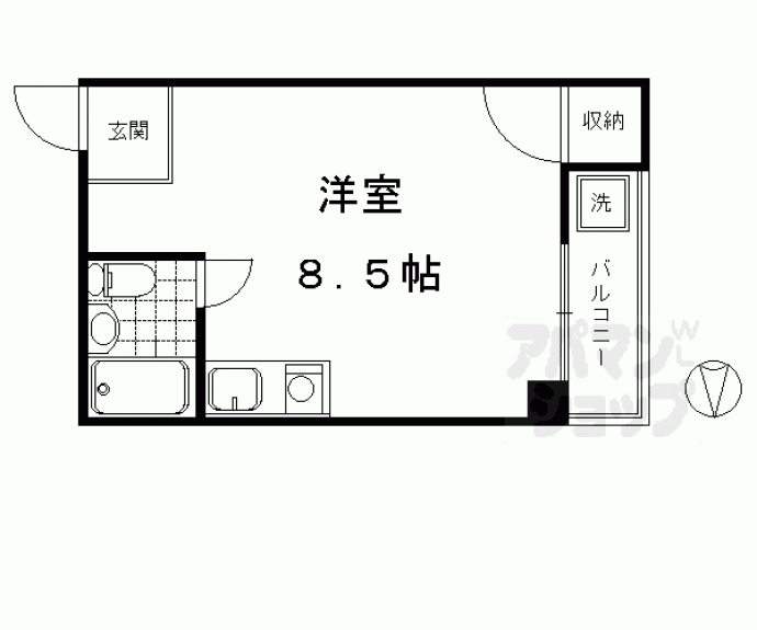 【京都３３ＧＥＮＤＯＵ】間取