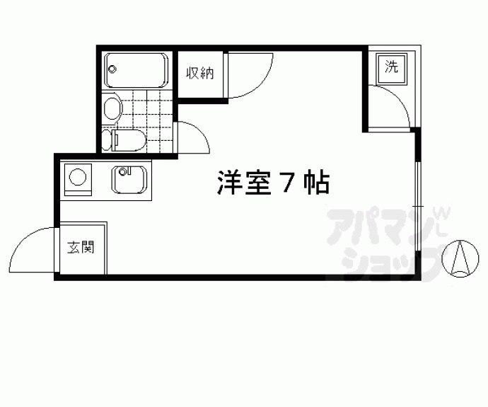 【京都３３ＧＥＮＤＯＵ】間取