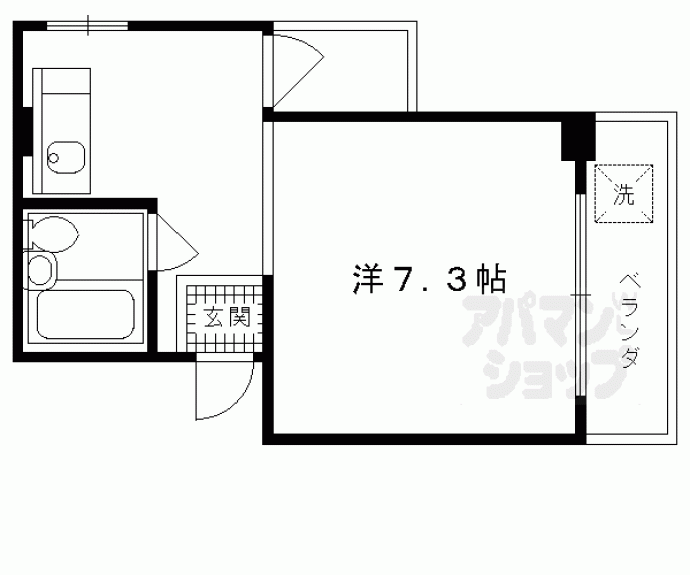 【グランタック東山】間取