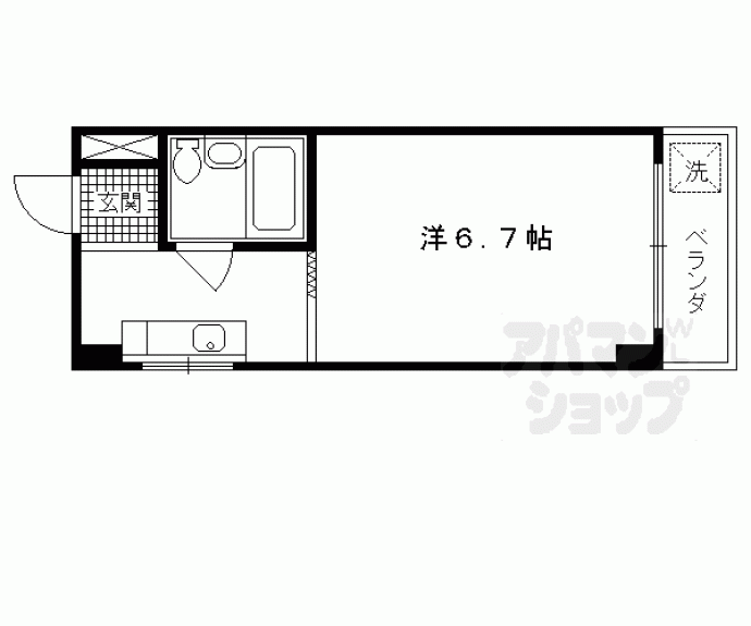 【グランタック東山】間取