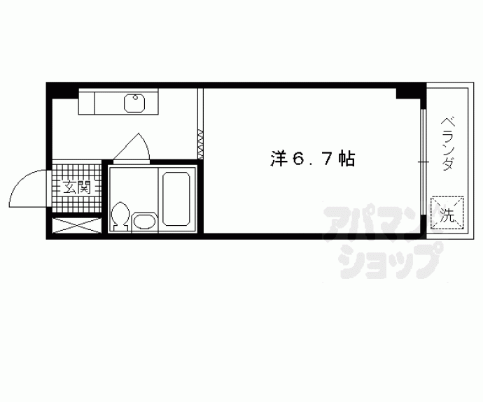 【グランタック東山】間取