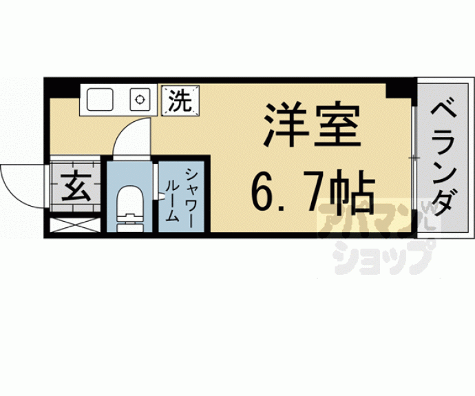 【グランタック東山】間取