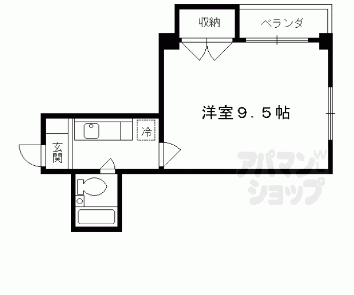 【ADEST五条】間取