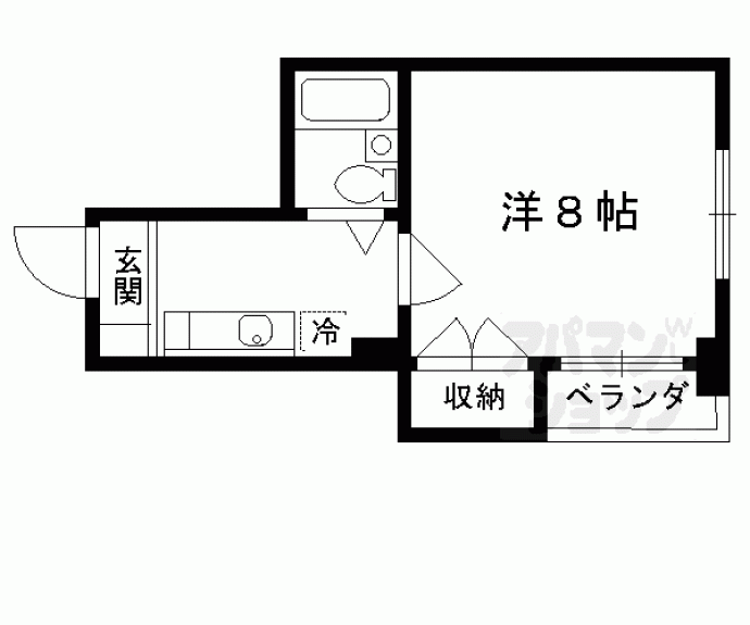 【ＡＤＥＳＴ五条】間取