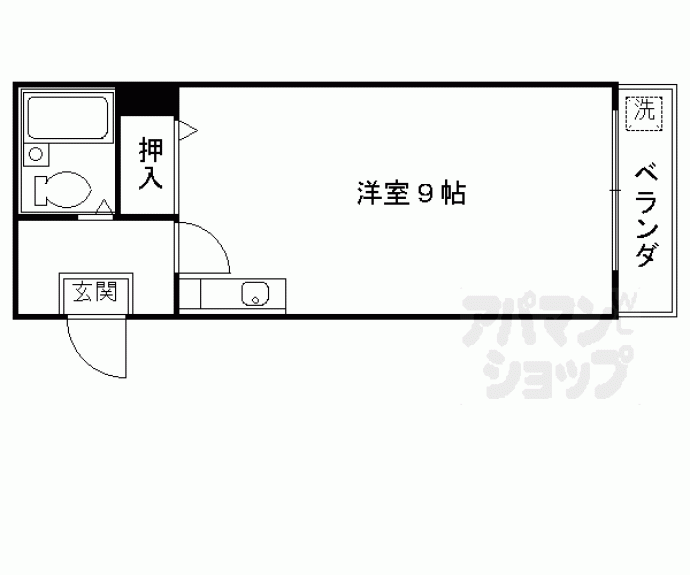 【パラシオ池田】間取