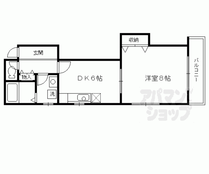 【オークハウス】間取