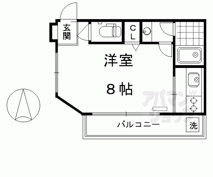 【共栄ハイツ】間取