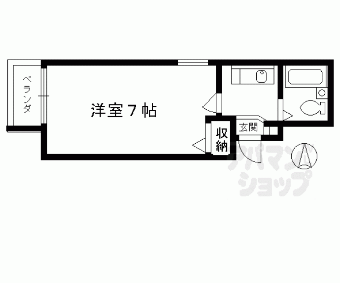 【エルフ上夷】間取