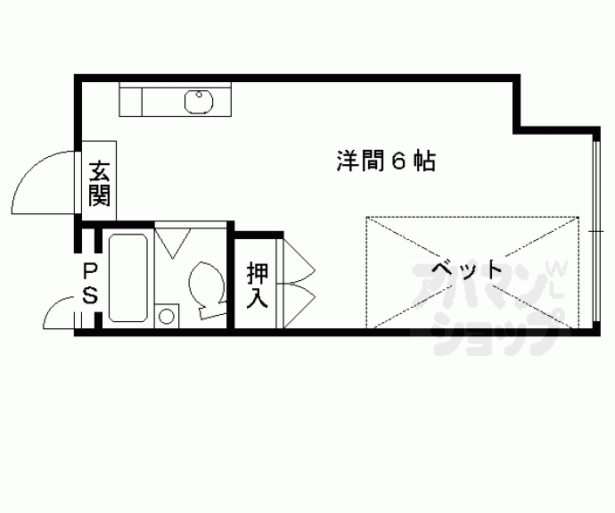 【メゾン・アルファ】間取