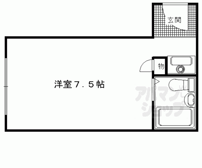 【ヴィオス四条】間取