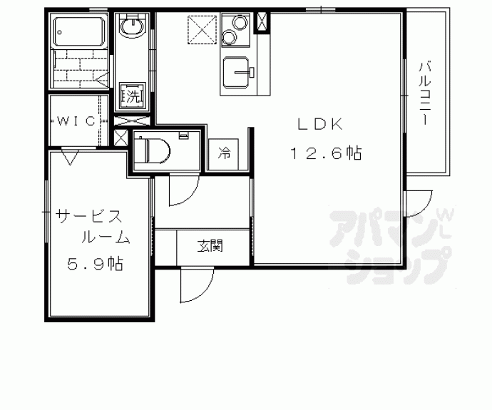 【メゾン・ド・アンジュ】間取