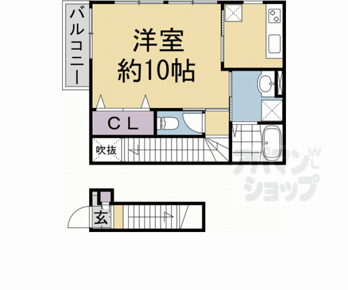 【ウッディパーク】間取