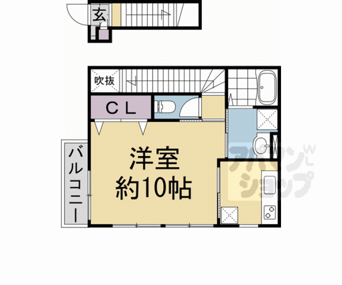 【ウッディパーク】間取