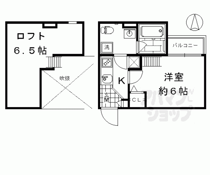 【リヴァブル京都駅西】間取