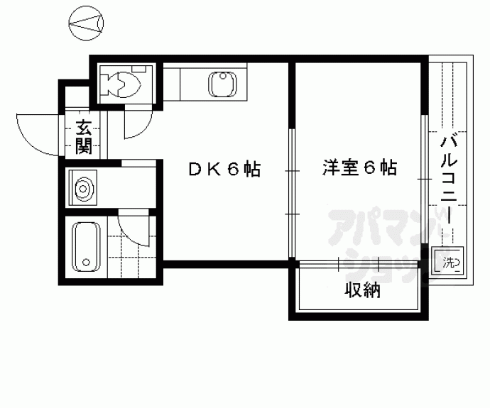 【ＰＡＲＫＳ　ＴＯＪＩ】間取