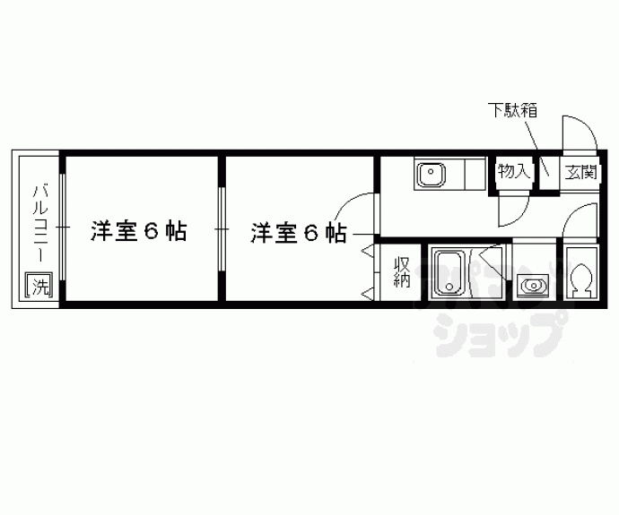 【ＰＡＲＫＳ　ＴＯＪＩ】間取