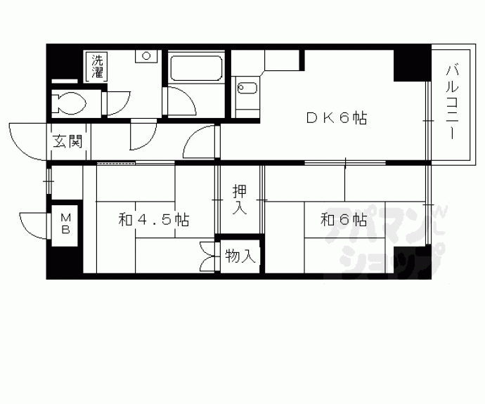 【AMS桃山】間取