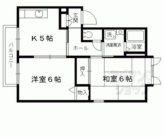 【びれっじきさらぎⅡ】間取