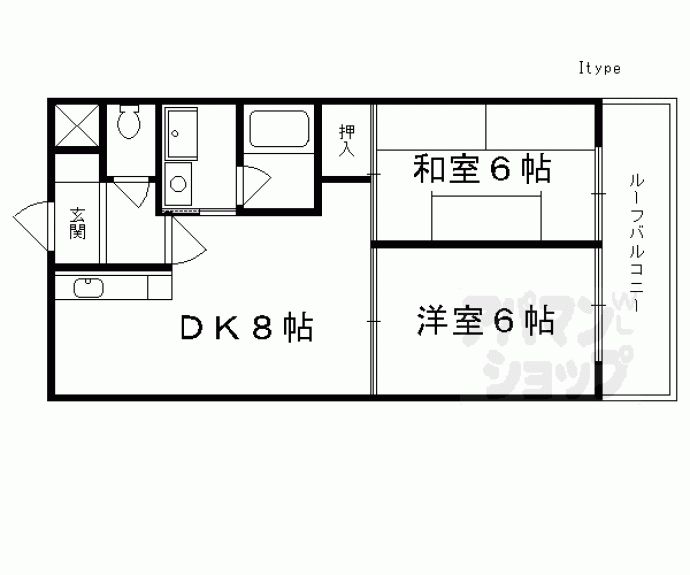 【ウェルネス桃山】間取