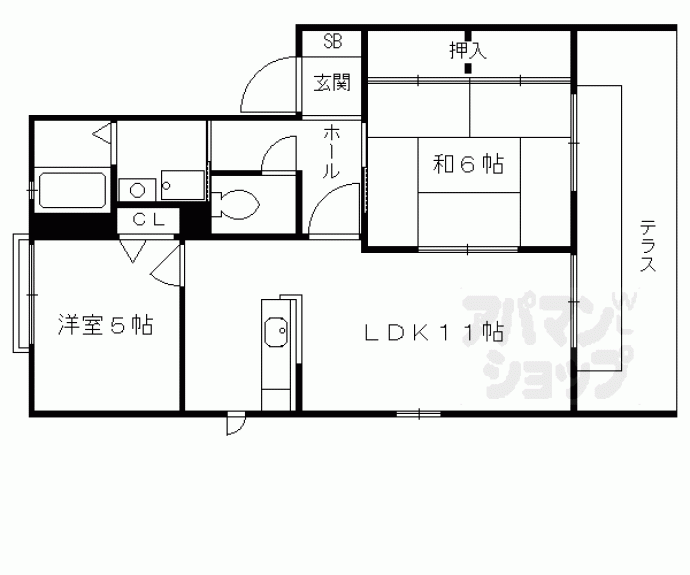 【クラスター山田Ⅱ】間取