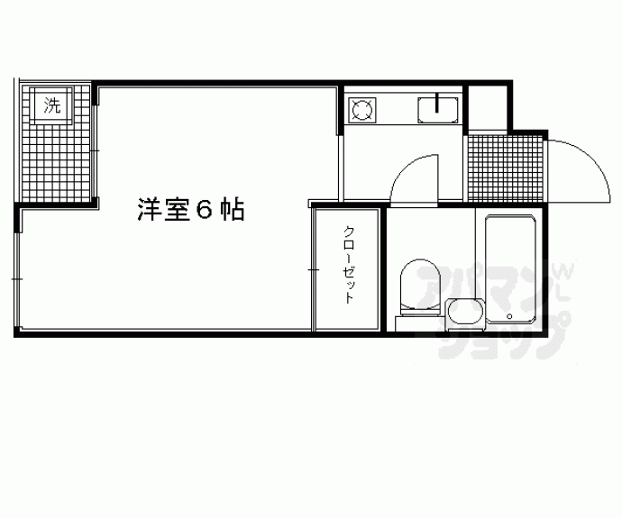 【プラネシア中立売】間取