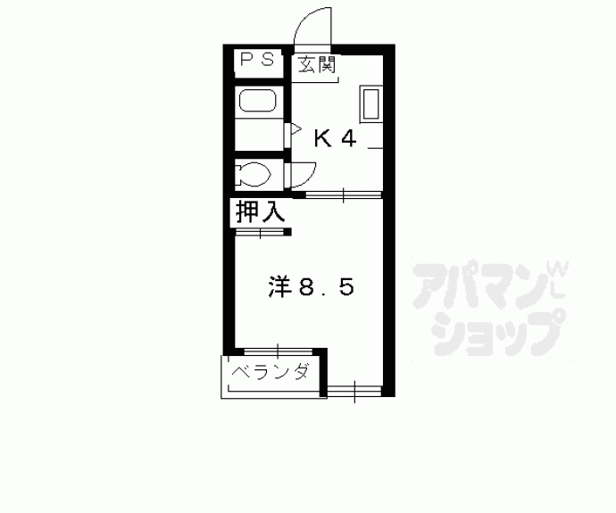 【グランドール梅津】間取
