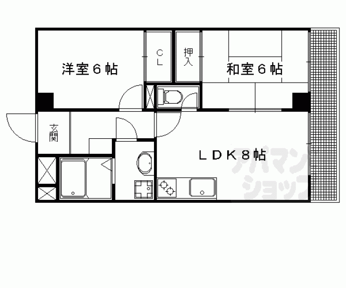 【リージェンシーコート平野】間取