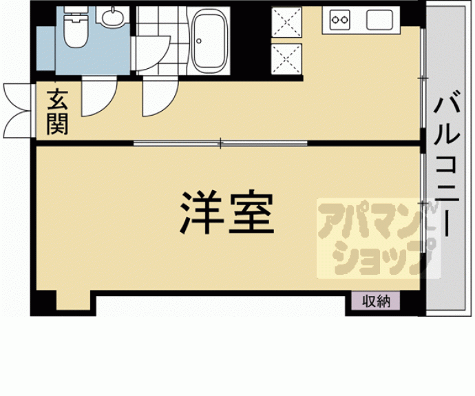 【ロイヤルコート嵯峨】間取