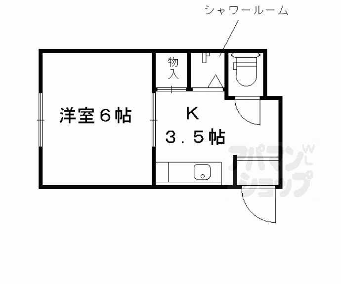 【高瀬川マンション】間取
