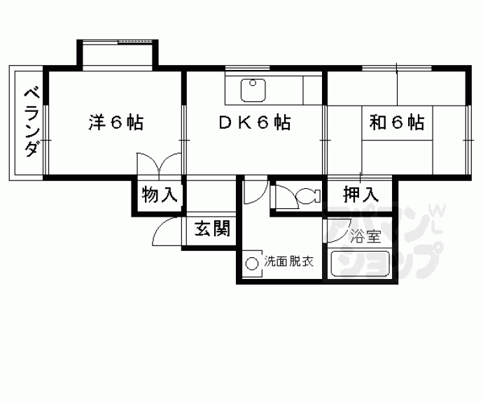 【未麗　嵐山】間取