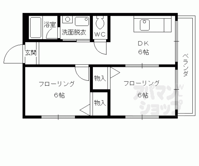 【ファミールさわだ】間取