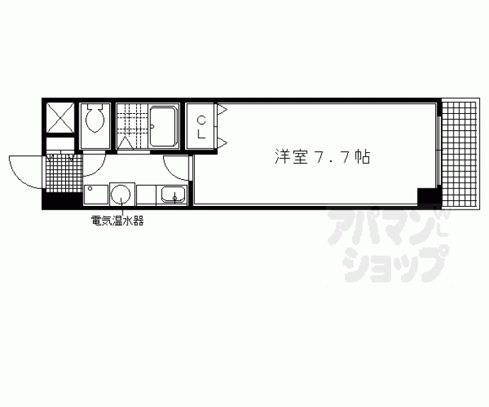 【パインフィールド朱雀】間取