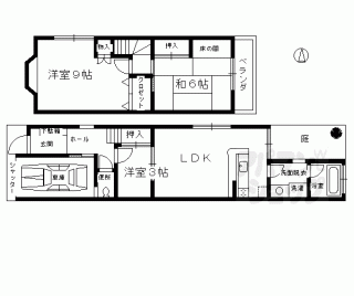 【浦田氏聚楽廻西町貸家】