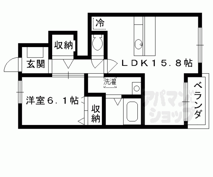 【リエゾン　コート】間取
