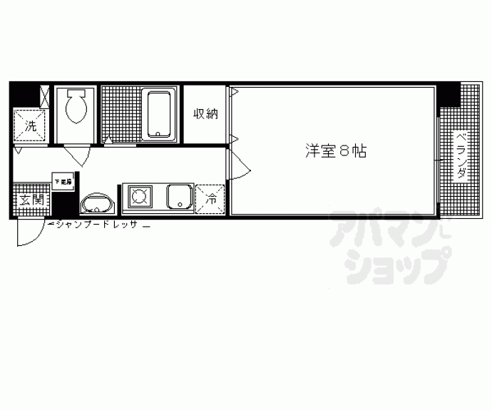【ＰＡＲＫ　ＷＥＳＴ雅】間取