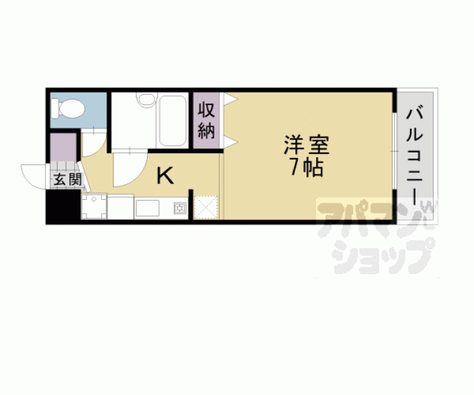 【パルテール桂】間取