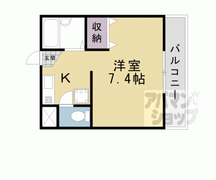 【パルテール桂】間取