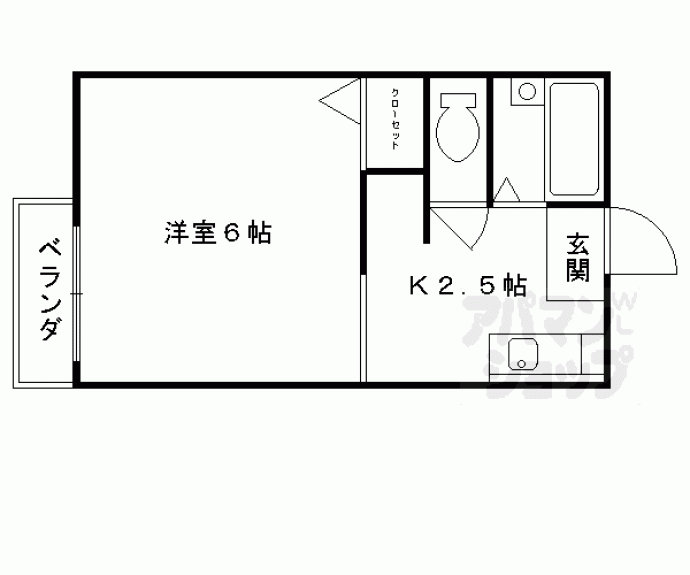 【フロイデ９５】間取