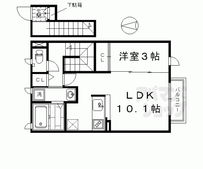 【ル・トゥルヌソル】間取