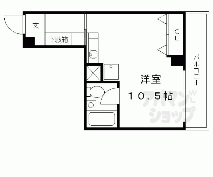 【シャーラハイツ】間取