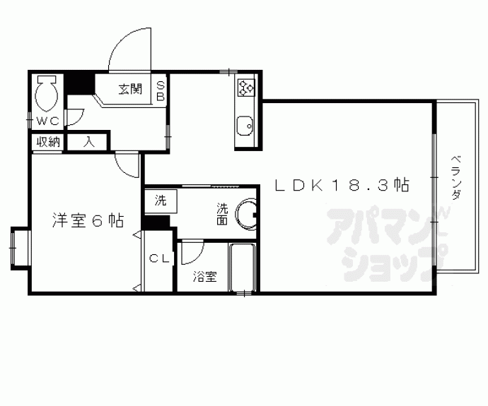 【Ｓｏａｖｅ桃山】間取