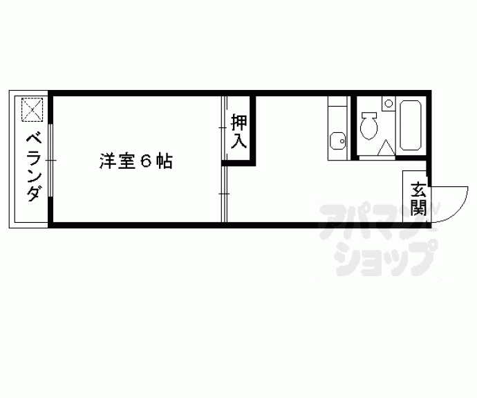 【ロイヤルパレス祇園】間取