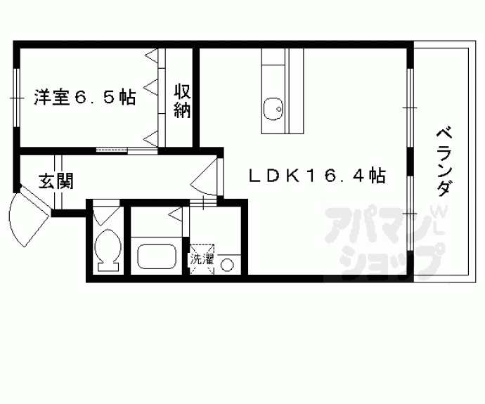 【フレーヴァー七瀬川】間取